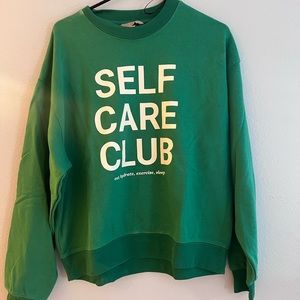 H&M Self care club crewneck